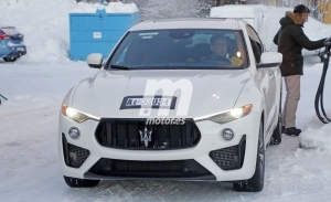 Nuevas fotos espía del Maserati Levante Trofeo confirman un nuevo motor para 2021