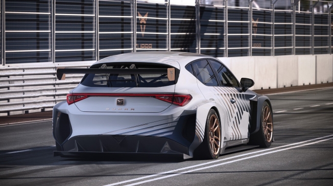 El CUPRA e-Racer señala el futuro eléctrico del automovilismo deportivo