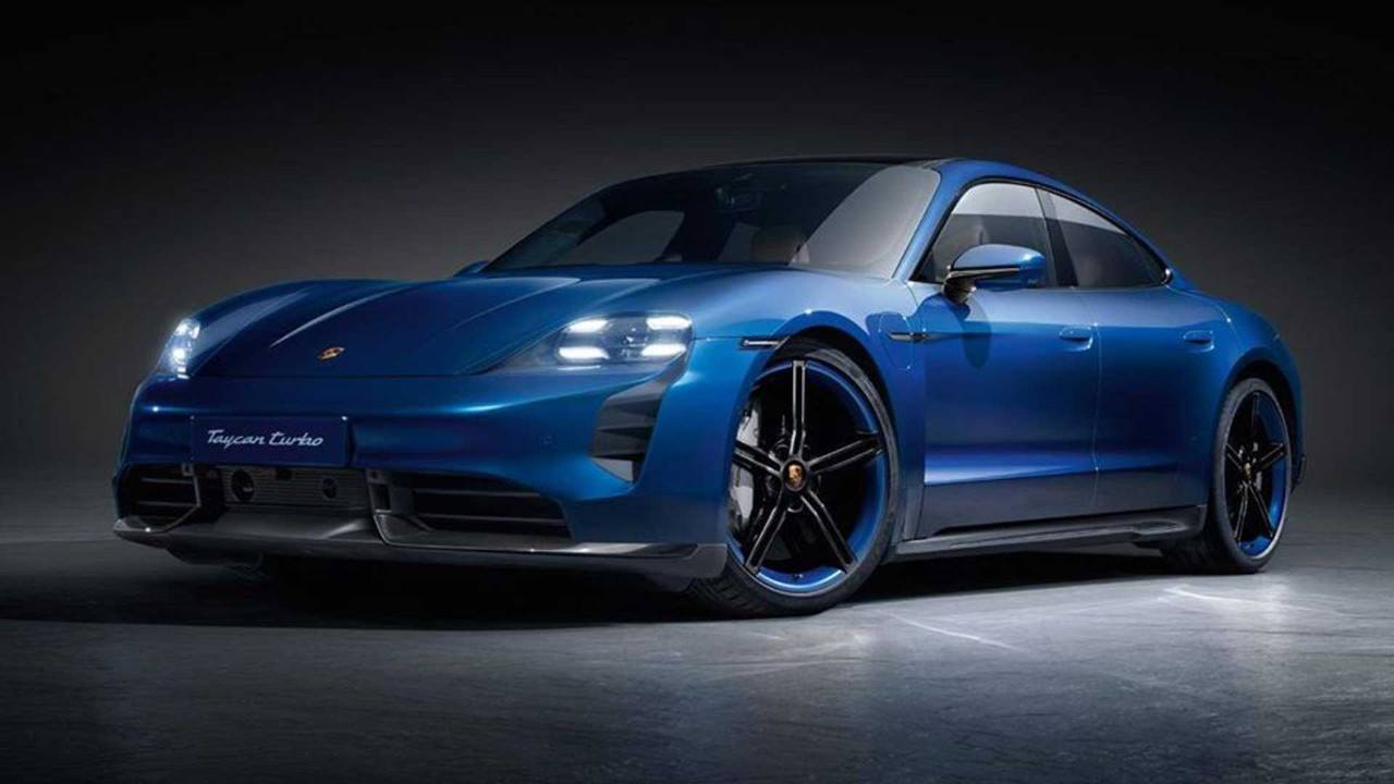 Масса porsche taycan