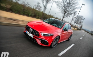 Prueba Mercedes-AMG A 45 S, por pelotas