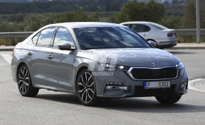 Cazamos el nuevo Skoda Octavia RS iV 2020 destapado antes de Ginebra