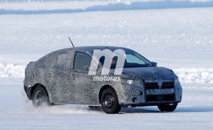 El nuevo Dacia Logan 2021 se enfrenta al frío y la nieve
