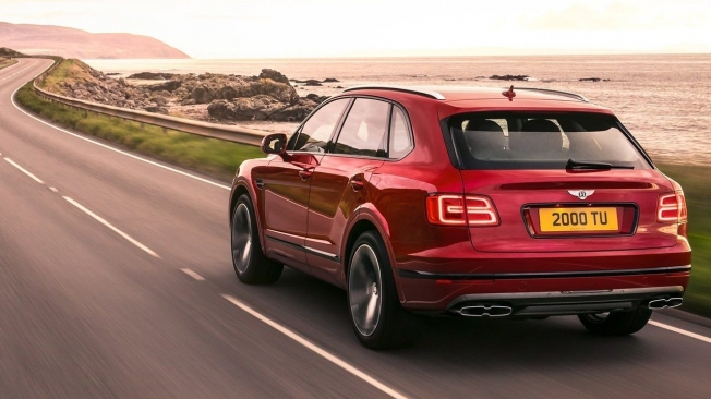 Bentley Bentayga - posterior