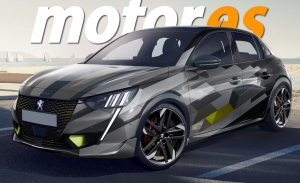 Adelantamos el diseño del Peugeot e-208 PSE, el deportivo eléctrico llegará en 2021