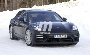 El facelift del Porsche Panamera Sport Turismo se deja ver en las pruebas de invierno