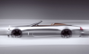 Rolls-Royce avanza unos teasers de la nueva edición especial Dawn Silver Bullet Collection
