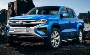 Así será el Volkswagen Amarok 2022 según el boceto de la marca