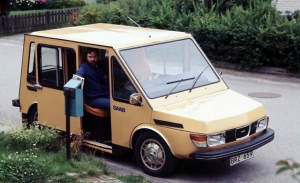 La historia de la furgoneta eléctrica de Saab que no era Saab
