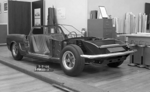 Ford desvela un antiguo proyecto secreto del Mustang con motor central