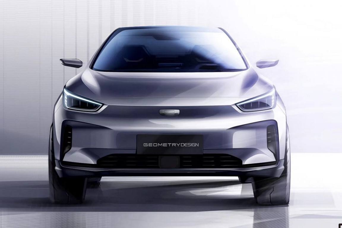 Geometry Carro Geometry C, un nuevo crossover eléctrico adelantado en bocetos oficiales