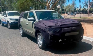 E100, el primer coche eléctrico de SsangYong, cazado a plena luz del día