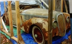Descubierto un Delahaye 135M único después de 58 años en un contenedor