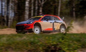 Ott Tänak vuelve a la acción en un test con un Hyundai i20 R5