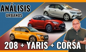 Comparativa Peugeot 208, Toyota Yaris y Opel Corsa, tres utilitarios llamados a liderar (Con vídeo)