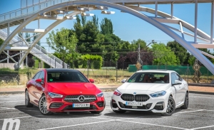 Prueba comparativa BMW Serie 2 Gran Coupé vs Mercedes CLA Coupé (con vídeo)