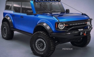Nuevas recreación del Ford Bronco en su configuración off-road más extrema