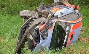 Accidente de Thierry Neuville en el regreso a los test de Hyundai