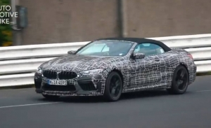 ¿Qué está probando BMW con este prototipo del M8 Cabrio en Nürburgring?