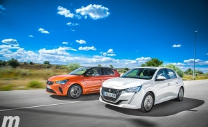 Opel Corsa vs Peugeot 208, duelo fraticida (Con vídeo)