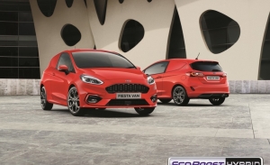 Ford Fiesta Van, llega la tecnología híbrida EcoBoost al utilitario comercial