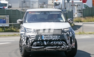 Nuevo avistamiento del Land Rover Discovery Facelift 2022, esta vez en Nürburgring