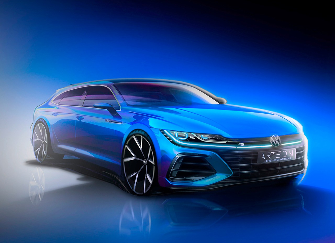 Volkswagen presenta un teaser del nuevo Arteon Shooting Brake