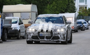 El nuevo BMW M3 Berlina 2021 deja ver el nuevo frontal en estas fotos espía