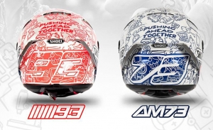 Los hermanos Márquez lucirán un casco solidario en el inicio de MotoGP