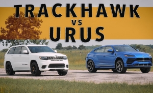 Lamborghini Urus vs. Jeep Trackhawk: duelo por el título de SUV más rápido del mundo