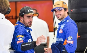 Sainz, deseoso de compartir parrilla con Alonso: «Nos vamos a divertir»