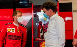 Vettel contradice a Binotto sobre su salida de Ferrari: «El coronavirus no fue tan decisivo»