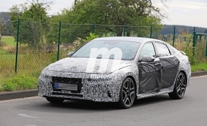 Hyundai Elantra N, primeras fotos espía de la esperada berlina deportiva