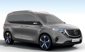 Mercedes EQT, un adelanto del polivalente comercial eléctrico que llega en 2022
