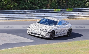 Nuevas fotos espía muestran al futuro Audi e-tron GT enfrentándose a Nürburgring