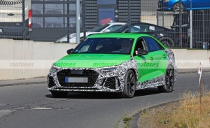 El nuevo Audi RS 3 Sedán 2021 pierde camuflaje en un nuevo paso por Nürburgring