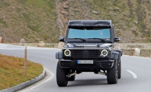 El nuevo Mercedes-AMG G 4×4² 2021 se deja ver en pruebas por los Alpes
