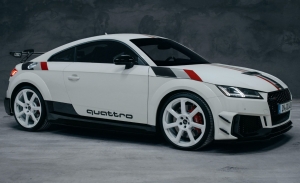 Audi TT RS '40 years of quattro': espectacular edición limitada aniversario de estilo retro