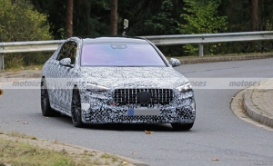 Fotos espía del nuevo Mercedes-AMG S 63 e 2022, la berlina deportiva híbrida enchufable