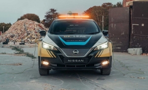 Nissan Re-LEAF, el eléctrico japonés se transforma en vehículo de rescate