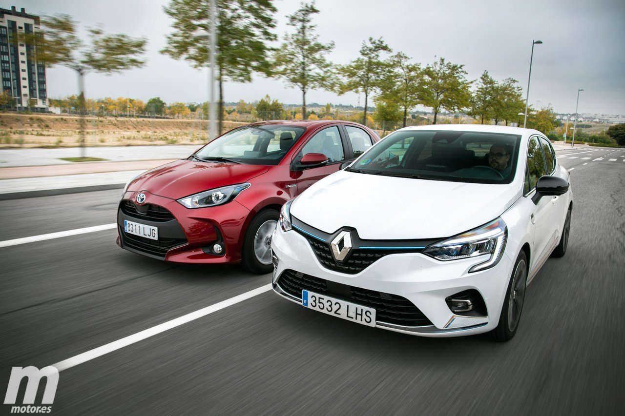 Prueba comparativa Toyota Yaris Hybrid vs