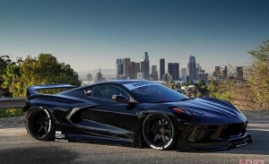 El primer Corvette C8 ensanchado por Tra Kyoto es tan radical que parece irreal