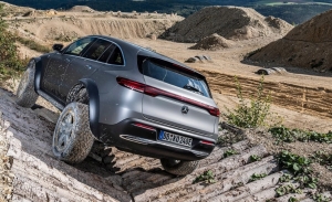 El Mercedes EQC 4x4² anticipa las cualidades del futuro EQG eléctrico previsto para 2023