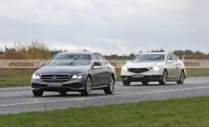 Cazado un prototipo autónomo del Honda Legend realizando pruebas en Europa