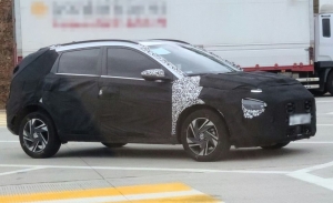 Nuevas fotos espía del Hyundai Bayon 2021 en Corea del Sur desvelan interesantes detalles