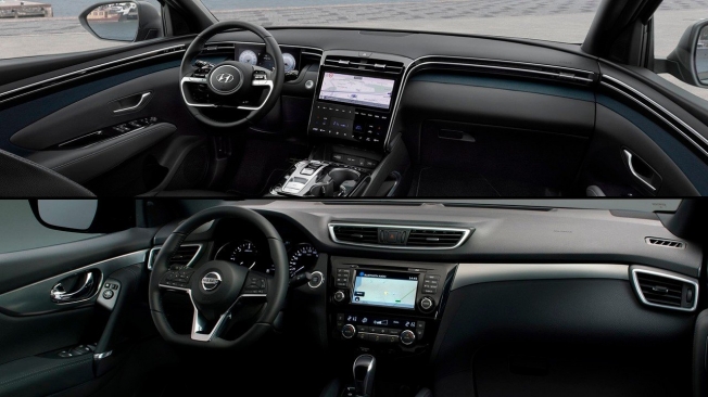 Hyundai Tucson 2021 vs Nissan Qashqai