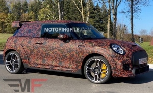 MINI John Cooper Works GP E, fotos espía de la versión eléctrica que llegará en 2022