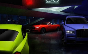 Rolls-Royce presenta la nueva colección Neon Night, los Black Badge más llamativos