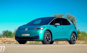 Holanda - Octubre 2020: El nuevo Volkswagen ID.3 obtiene la victoria