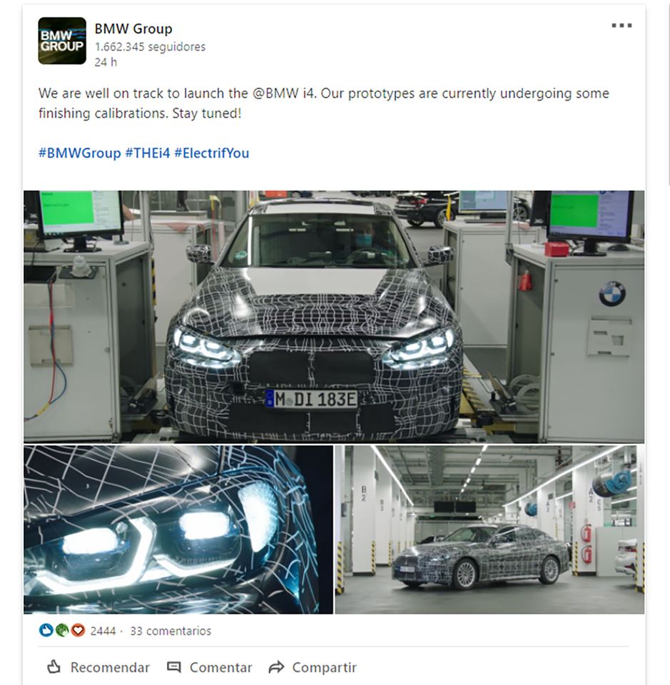 A Teaser Confirms The Arrival Of The Bmw I4 The First M And Electric Gran Coupe Latest News Breaking News Top News Headlines