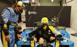 Ocon valora la llegada de Fernando Alonso a Alpine: «Tengo una gran relación con él»